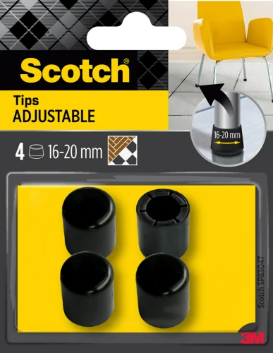 BLISTER 4 CONTERAS AJUSTABLE 16-20MM SP83O47 SCOTCH 7100309584