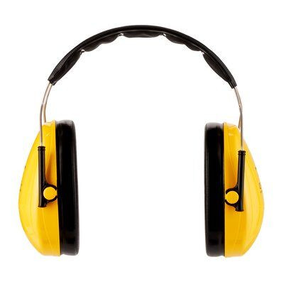CASCOS OREJERAS ACOLCHADAS CON DIADEMA PROTECCION AUDITIVA PELTOR OPTIME H510A-1 SNR-27DB AMARILLO 3M 7100334982 - Imagen 2