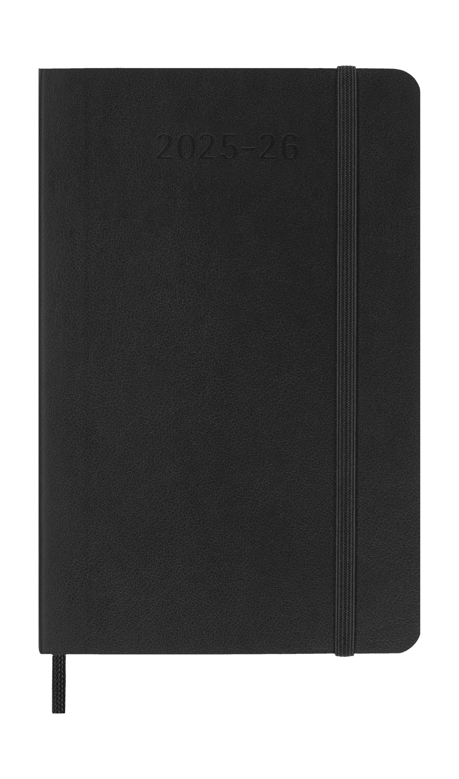 AGENDA 18M 2025-2026 SEMANAL P (9 X 14 CM) NEGRA TAPA BLANDA MOLESKINE DSB18WN2Y26 - Imagen 2