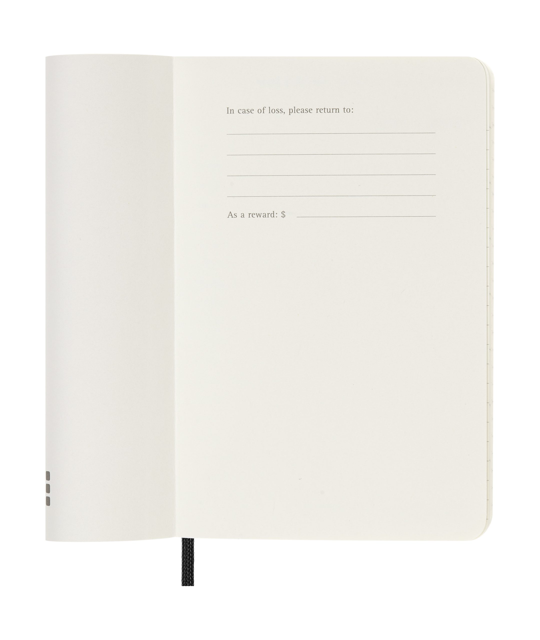 AGENDA 18M 2025-2026 SEMANAL P (9 X 14 CM) NEGRA TAPA BLANDA MOLESKINE DSB18WN2Y26 - Imagen 3
