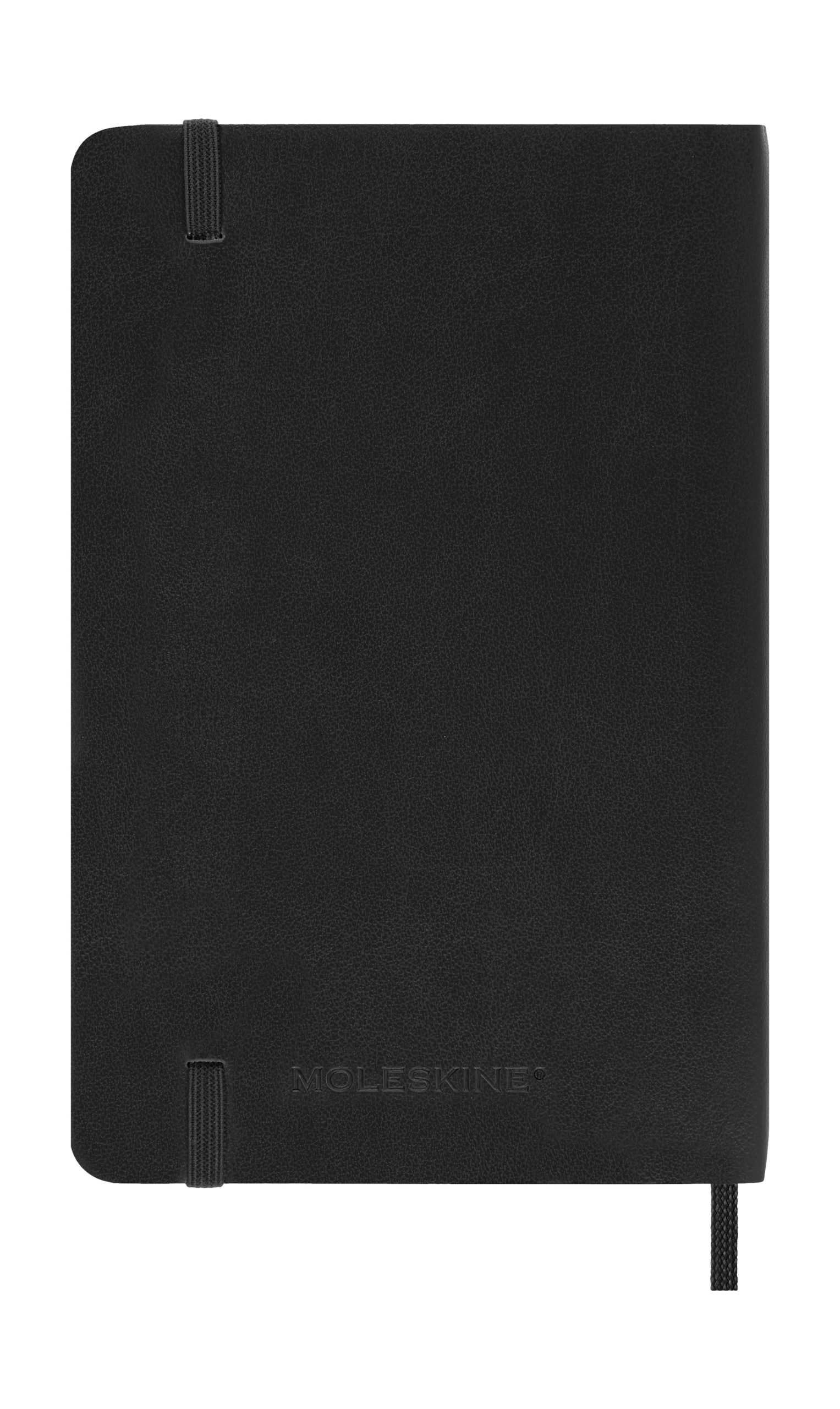 AGENDA 18M 2025-2026 SEMANAL P (9 X 14 CM) NEGRA TAPA BLANDA MOLESKINE DSB18WN2Y26 - Imagen 7