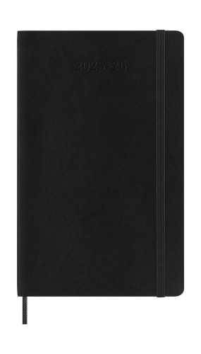 AGENDA 18M 2025-2026 SEMANAL L (13 X 21 CM) NEGRA TAPA BLANDA MOLESKINE DSB18WN3Y26 - Imagen 2