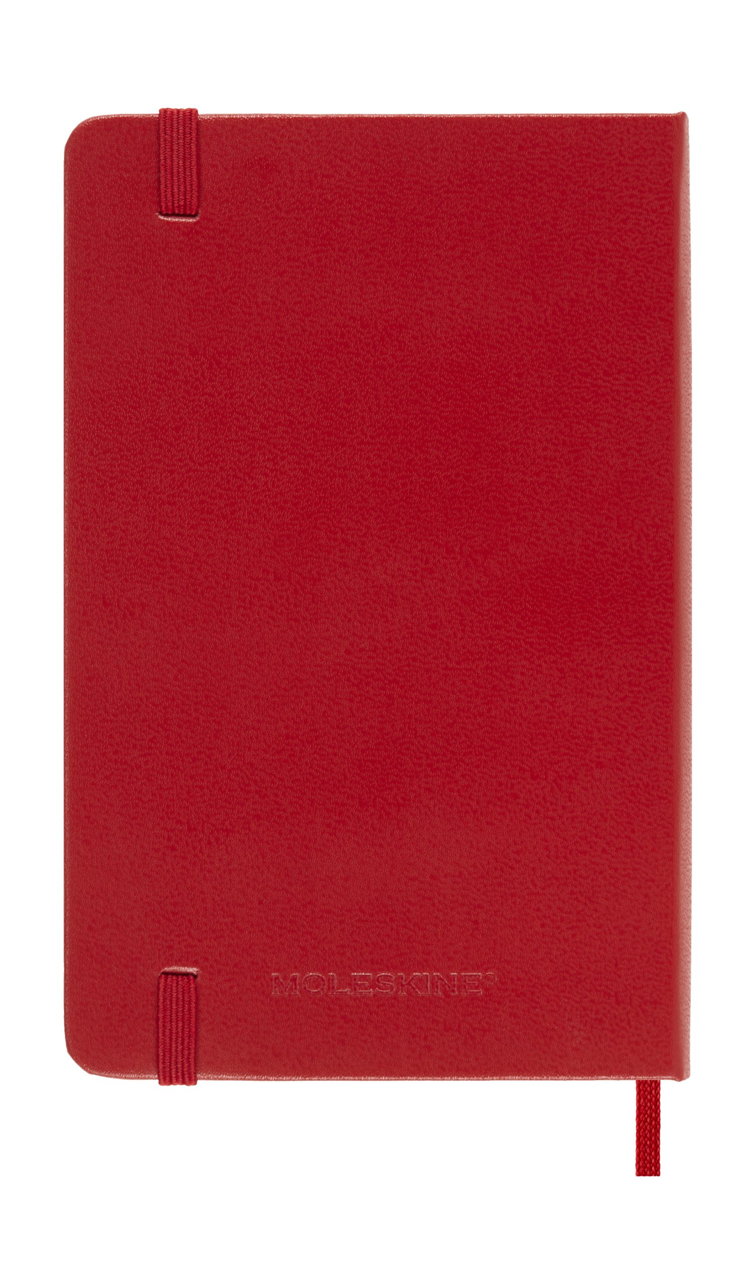 AGENDA 18M 2025-2026 SEMANAL P (9 X 14 CM) ROJO TAPA DURA MOLESKINE DHF218WN2Y26 - Imagen 7