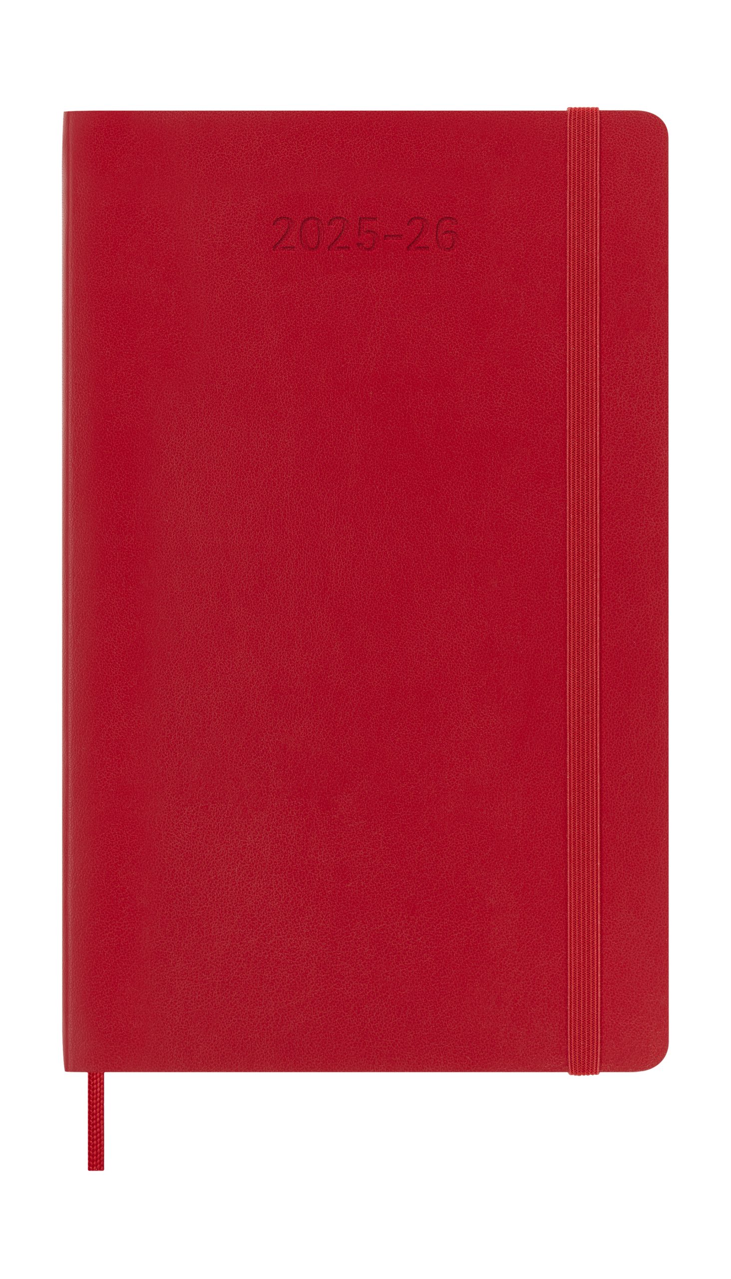 AGENDA 18M 2025-2026 SEMANAL L (13 X 21 CM) ROJO TAPA BLANDA MOLESKINE DSF218WN3Y26 - Imagen 2