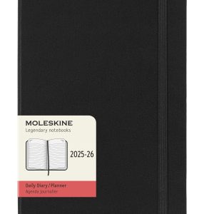 AGENDA 18M 2025-2026 DIARIA L (13 X 21 CM) NEGRA TAPA DURA MOLESKINE DHB18DC3Y26