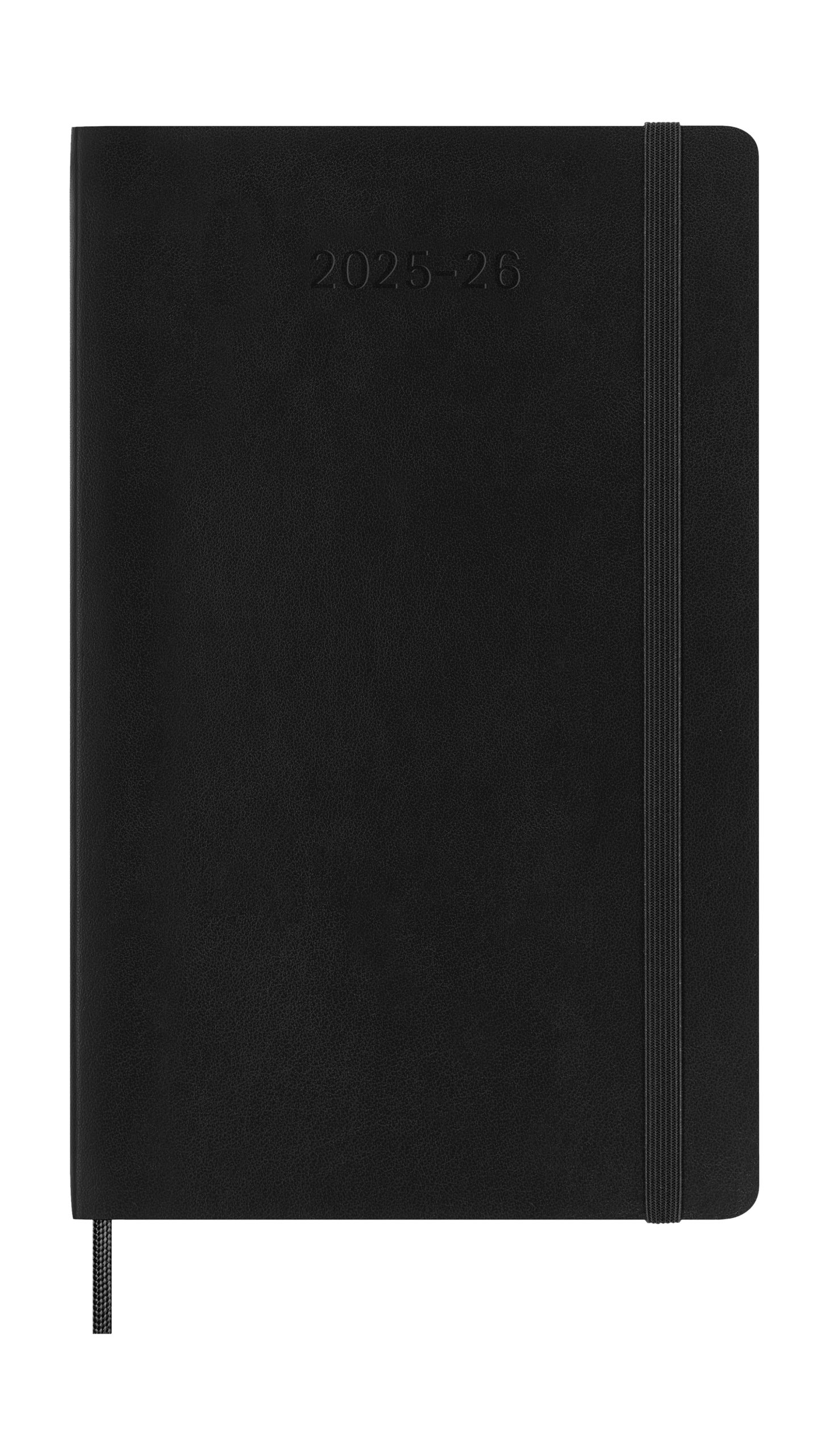 AGENDA 18M 2025-2026 DIARIA L (13 X 21 CM) NEGRA TAPA BLANDA MOLESKINE DSB18DC3Y26 - Imagen 2