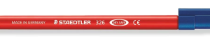 ROTULADOR NORIS PUNTA DE FIBRA 326 COLOR ROJO STAEDTLER 326-2