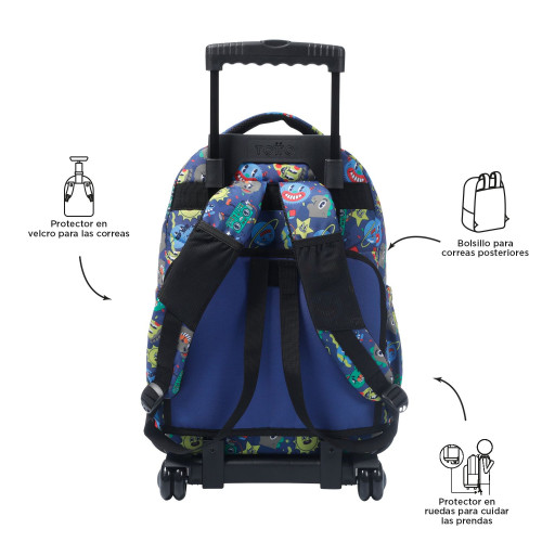 MOCHILA RENGLONES TELLO (32 X 45.5 X 18) - 26L TOTTO MMA03ECO006-2416P-8JZ - Imagen 3