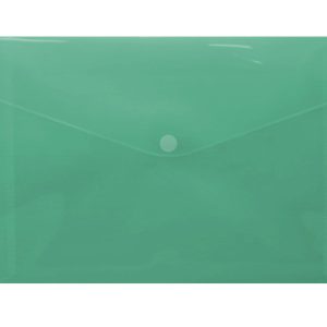 SOBRE PORTADOCUMENTOS CON VELCRO A4 VERDE POLIPROPILENO INGRAF 332733