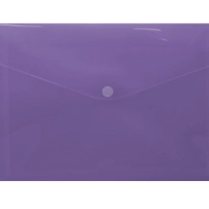 SOBRE PORTADOCUMENTOS CON VELCRO A4 MORADO POLIPROPILENO INGRAF 332735