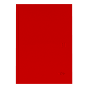 AGENDA 2026 MINIMAL A5 15X21CM DIA PAGINA COLOR ROJO OXFORD 400201724