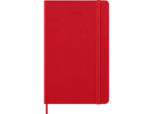 AGENDA 2026 TAPA DURA 12 MESES DIARIA L (13 X 21 CM) ROJO MOLESKINE DHF212DC3Y26 - Imagen 2