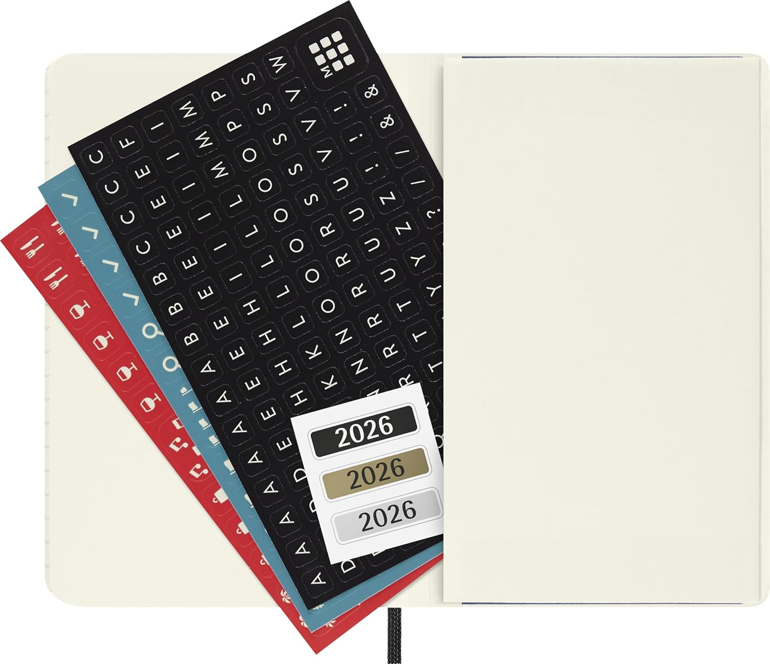 AGENDA 2026 TAPA BLANDA 12 MESES DIARIA P (9 x 14 CM) NEGRA MOLESKINE DSB12DC2Y26 - Imagen 3