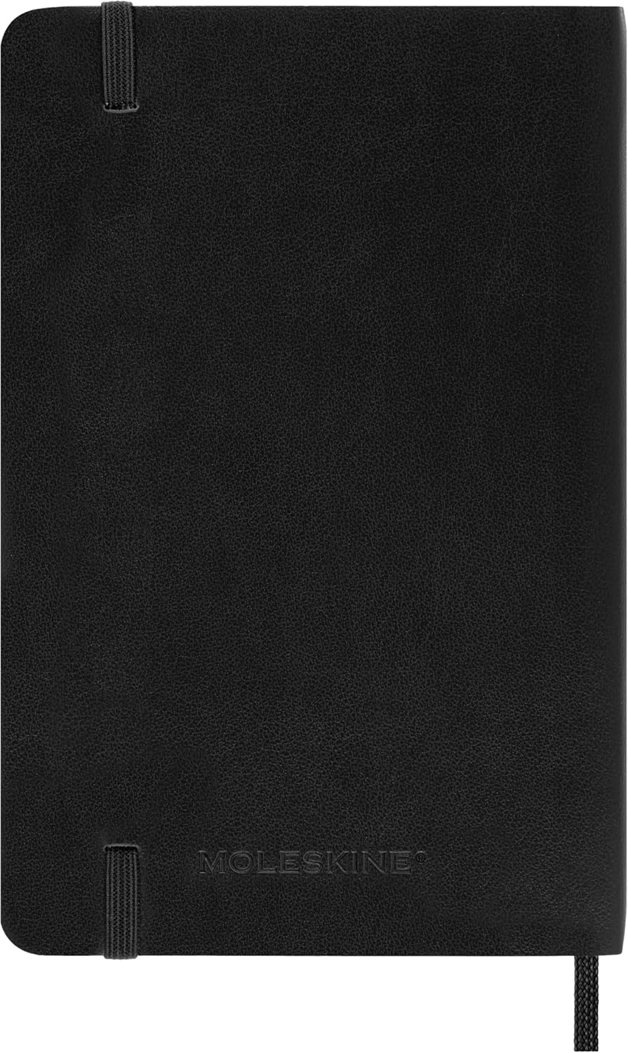 AGENDA 2026 TAPA BLANDA 12 MESES DIARIA P (9 x 14 CM) NEGRA MOLESKINE DSB12DC2Y26 - Imagen 4