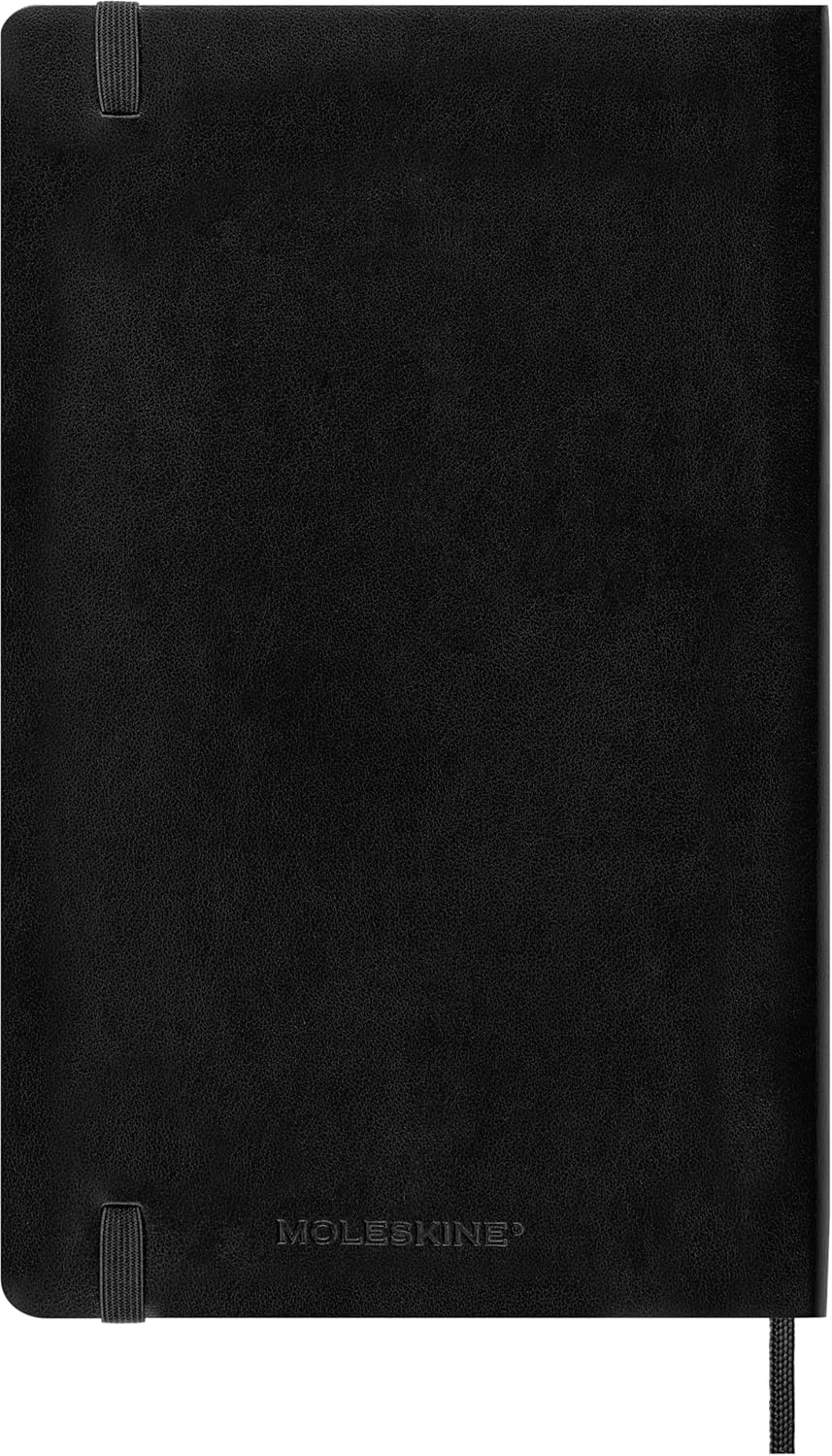 AGENDA 2026 TAPA BLANDA 12 MESES DIARIA L (13 X 21 CM) NEGRA MOLESKINE DSB12DC3Y26 - Imagen 3