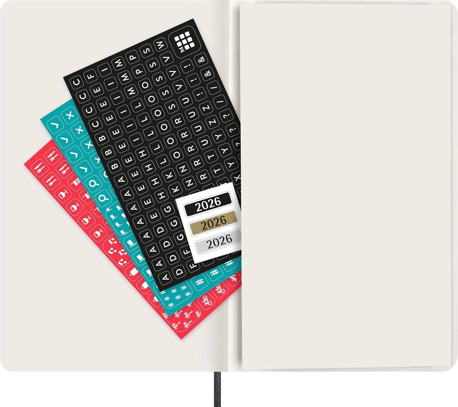 AGENDA 2026 TAPA BLANDA 12 MESES DIARIA L (13 X 21 CM) NEGRA MOLESKINE DSB12DC3Y26 - Imagen 5