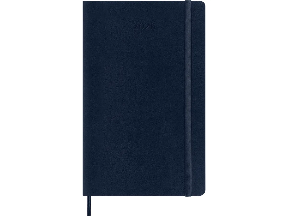 AGENDA 2026 TAPA BLANDA 12 MESES DIARIA L (13 X 21 CM) AZUL ZAFIRO MOLESKINE DSB2012DC3Y26 - Imagen 4