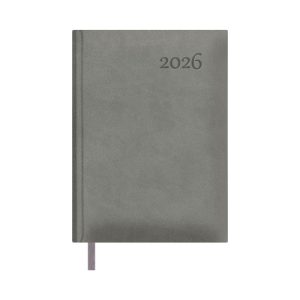 AGENDA 2026 LAUSANA DÍA PÁGINA 14 X 20 CM. COLOR GRIS DOHE 12739 - 26