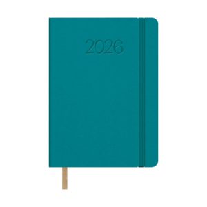 AGENDA 2026 MANHATTAN DÍA PÁGINA 14 X 20 CM. COLOR VERDE 12869 - 26
