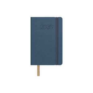 AGENDA 2026 MANHATAN SEMANA VISTA BOLSILLO 8,5 X 13 CM. COLOR AZUL DOHE 12870 - 26
