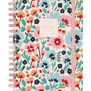 AGENDA ESCOLAR 2025-2026 MONIQUILLA E10-155X212 SEMANA VISTA HORIZONTAL DALIA+ FINOCAM 646010326