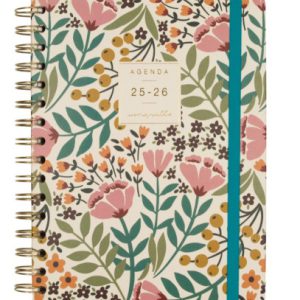 AGENDA ESCOLAR 2025-2026 MONIQUILLA E10-155X212 SEMANA VISTA HORIZONTAL JARDIN+ FINOCAM 646010226