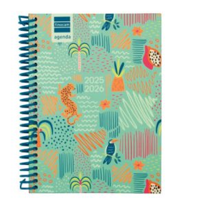 AGENDA ESCOLAR 2025-2026 DIVA 8º 120X164 SEMANA VISTA HORIZONTAL SELVA+ FINOCAM 536100626