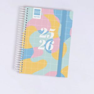 AGENDA ESCOLAR 2025-2026 SECUNDARIA 8º 120X164 SEMANA VISTA HORIZONTAL ART+ FINOCAM 634224826
