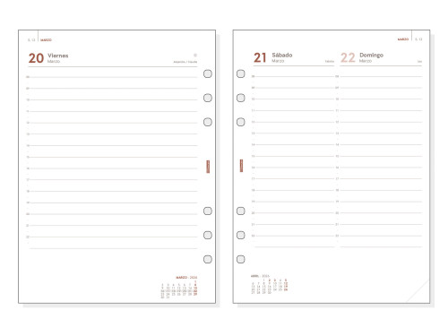 CALENDARIO 2026 NEUTRO PARED ESCRIBIR GRAFIK A3 297X420MM FINOCAM 787240126 - Imagen 2