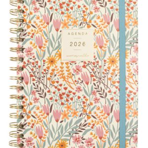 AGENDA 2026 MONIQUILLA E10 155X212MM SEMANA VISTA HORIZONTAL ESPIGA FINOCAM 770100226