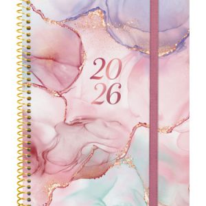 AGENDA 2026 TRENDY DESIGN E10 155X212MM SEMANA VISTA HORIZONTAL GOLDY FINOCAM 742232626