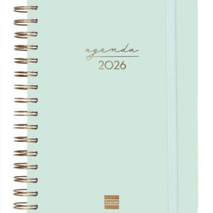 AGENDA 2026 TRENDY ALMA E10 155X212MM DIA PAGINA MENTA FINOCAM 762040326