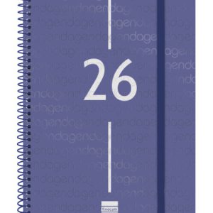 AGENDA 2026 BASIC YEAR E10 155X212MM SEMANA VISTA HORIZONTAL AZUL FINOCAM 741451026