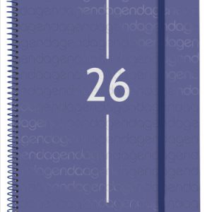 AGENDA 2026 BASIC YEAR E40 210X297MM SEMANA VISTA HORIZONTAL AZUL FINOCAM 741461026