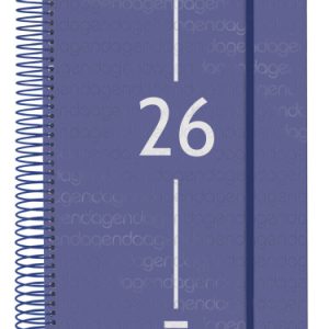 AGENDA 2026 BASIC YEAR E11 165X242MM DIA PAGINA AZUL FINOCAM 742071026