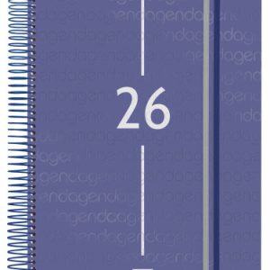 AGENDA 2026 BASIC YEAR E40 210X297MM DIA PAGINA AZUL FINOCAM 741111026