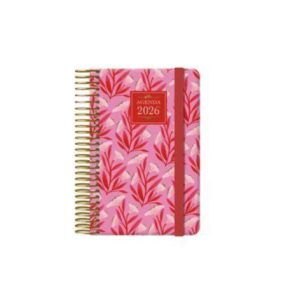 AGENDA 2026 CHARM ESPIRAL SEMANA VISTA BOLSILLO 8,5 X 13 CM. LADY DOHE 13251 - 26