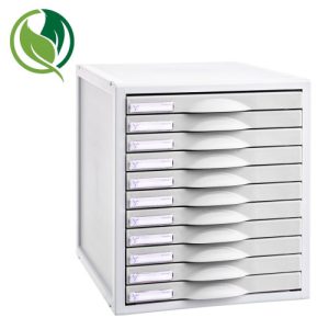 MÓDULO ARCHISYSTEM DE 11 CAJONES 356X316X362 MM GRIS ARCHIVO 2000 8211C GS