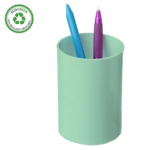 PORTALÁPICES ECOGREEN 100% RECICLADO Y RECICLABLE VERDE PASTEL 75X105 MM ARCHIVO 2000 771 VE PS
