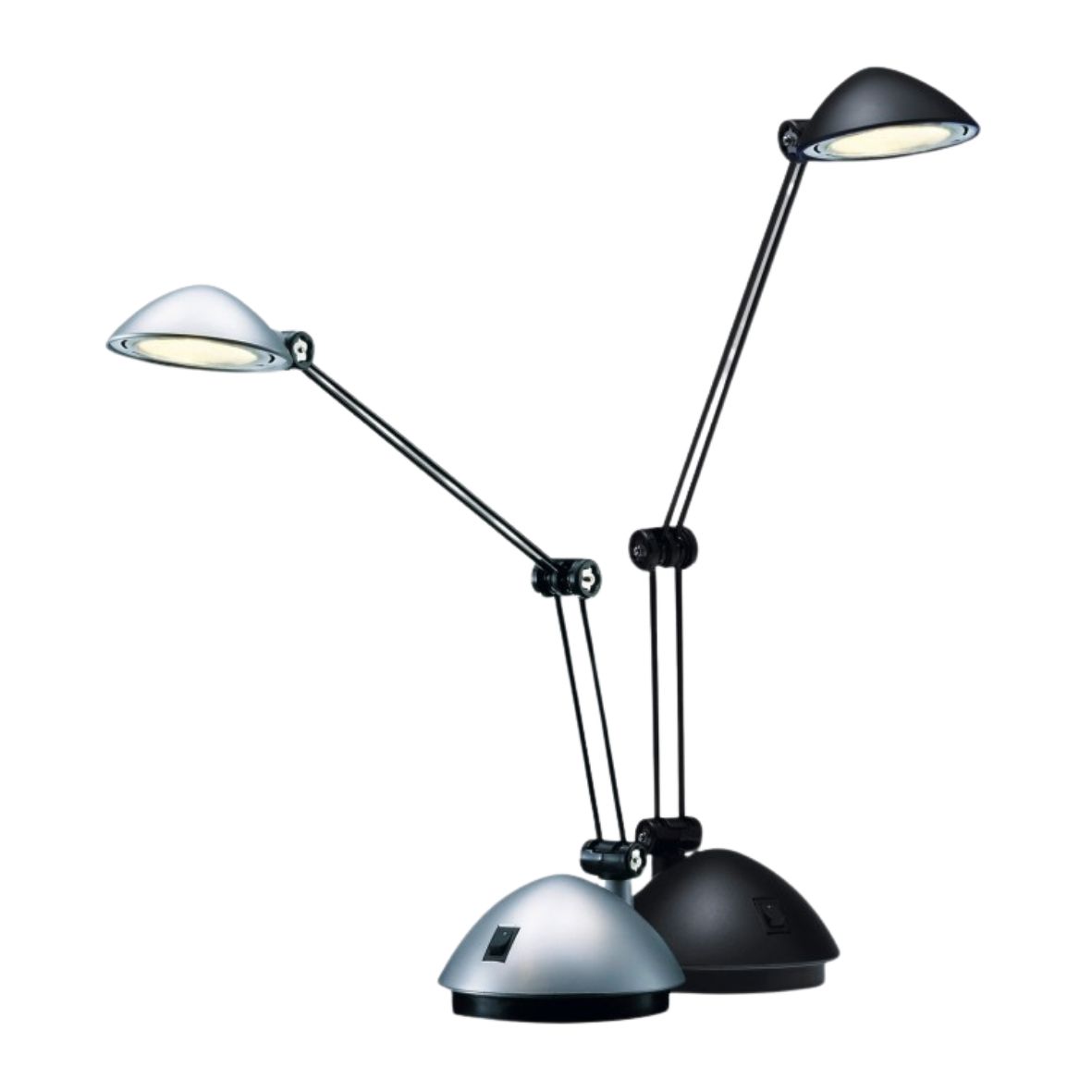 LAMPARA LED SPACE ARTICULADA 130X340X220MM PLATA ARCHIVO 2000 5040 PT MT - Imagen 3