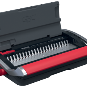 ENCUADERNADORA CANUTILLO CB15 COLOR NEGRO / PLATEADO GBC 4410061