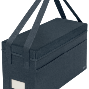 BOLSA DE TRABAJO PARA HOT DESKING DE TELA CON TAPA, COLOR GRIS LEITZ 67230089