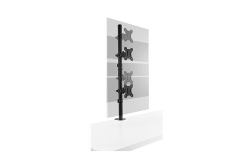 BRAZO VERTICAL PARA DOS MONITORES (2 PANTALLAS HORIZONTAL DE HASTA 32" Y 29" EN VERTICAL) KENSINGTON K53802WW - Imagen 6