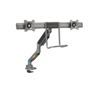 BRAZO PARA DOS MONITORES SMARTFIT ERGO CON BARRA TRANSVERSAL Y ASA HASTA 32 PULGADAS KENSINGTON K58272WW