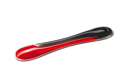 REPOSAMUÑECAS DUO GEL TECLADO SLIM COLOR NEGRO / ROJO KENSINGTON K62442WW