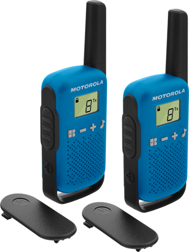 PACK 2 WALKIE TALKIE T42 BLUE MOTOROLA 59T42BLUEPACK