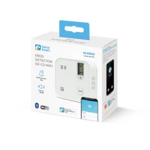 DETECTOR DE SEGURIDAD DE CO SMART WIFI GARZA 401705C