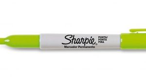 MARCADOR FINE VERDE LIMA SHARPIE 2025037