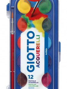 ESTUCHE 12 ACUARELAS 30MM GIOTTO F351200