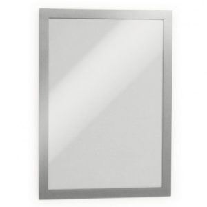BLISTER 2 MARCO AUTOADHESIVO MAGNETICO DURAFRAME A4 PLATA DURABLE 4872-23